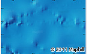 Shaded Relief Map of the area around 37° 14' 49" N, 45° 49' 30" W