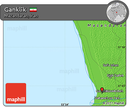 Political Map of Ganklīk