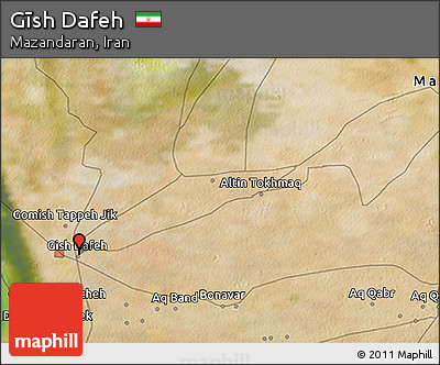Satellite 3D Map of Gīsh Dafeh