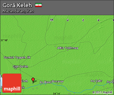 Political Map of Gorā Keleh