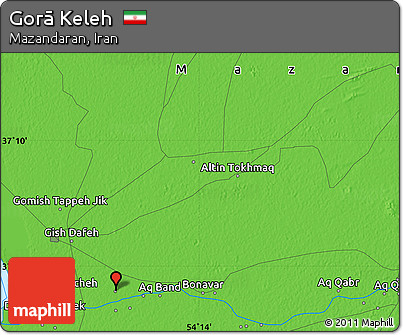 Political Map of Gorā Keleh