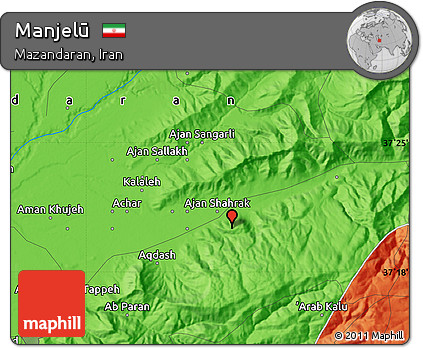 Political Map of Manjelū