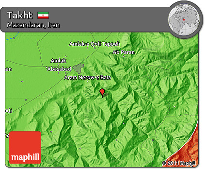 Political Map of Takht