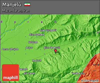 Political Map of Manjelū