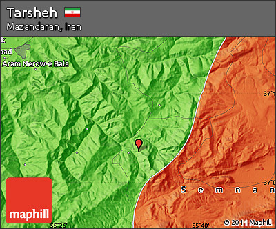 Political Map of Tarsheh