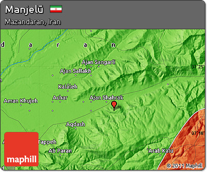 Political Map of Manjelū