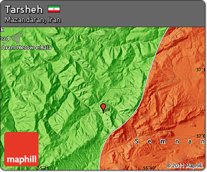 Political Map of Tarsheh