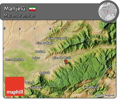 Satellite Map of Manjelū