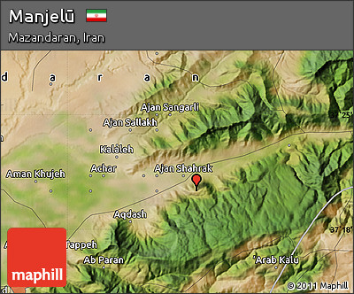 Satellite Map of Manjelū