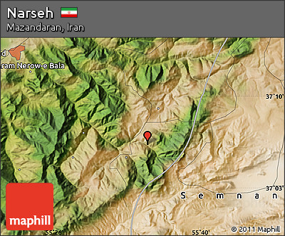Satellite Map of Narseh