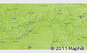 Physical 3D Map of Mammoth Cave