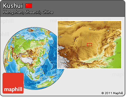 Physical Location Map of Kushui