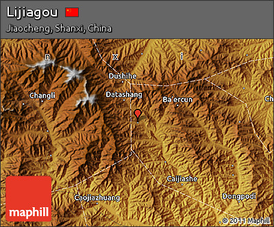Physical Map of Lijiagou