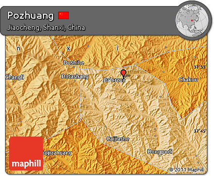 Political Map of Pozhuang