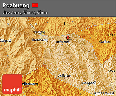 Political Map of Pozhuang