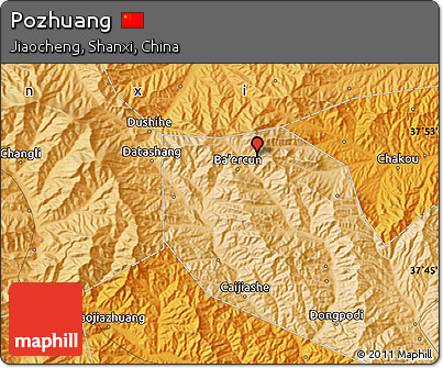 Political Map of Pozhuang