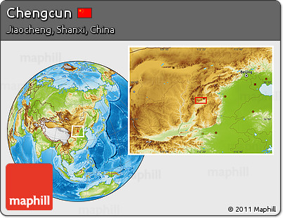 Physical Location Map of Chengcun