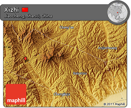 Physical Map of Xizhi
