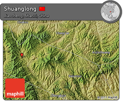 Satellite Map of Shuanglong