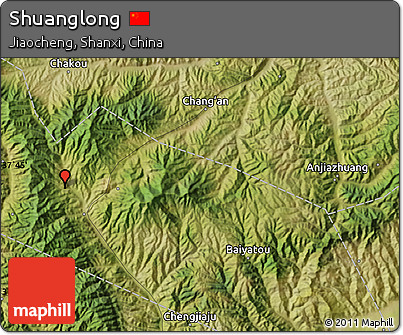 Satellite Map of Shuanglong