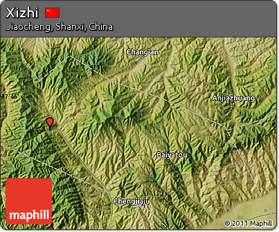 Satellite Map of Xizhi