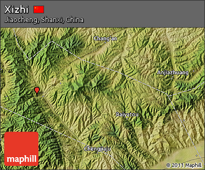 Satellite Map of Xizhi