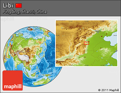 Physical Location Map of Libi