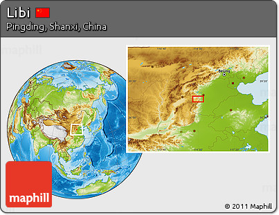 Physical Location Map of Libi