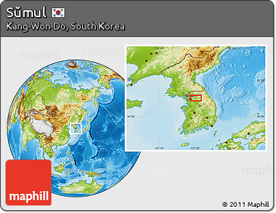 Physical Location Map of Sŭmul