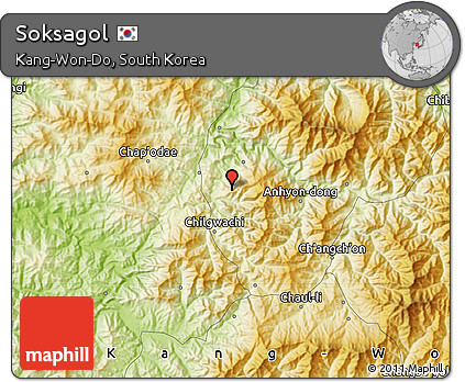 Physical Map of Soksagol