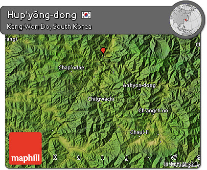 Satellite Map of Hup'yŏng-dong