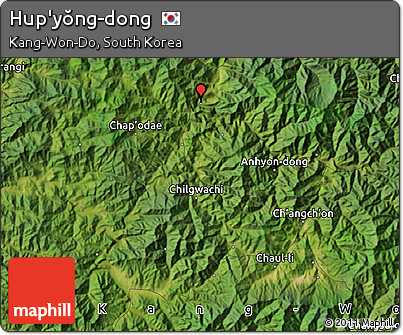 Satellite Map of Hup'yŏng-dong