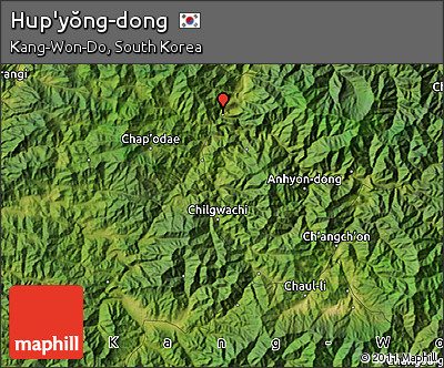 Satellite Map of Hup'yŏng-dong