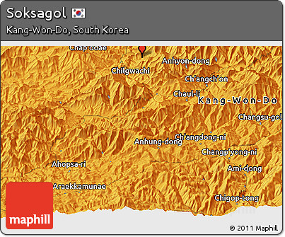 Political Panoramic Map of Soksagol