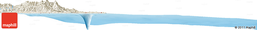Shaded Relief Horizon Map of Chumunjin