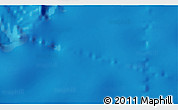 Physical 3D Map of the area around 37° 42' 7" N, 136° 46' 30" W