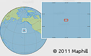 Savanna Style Location Map of the area around 37° 42' 7" N, 151° 13' 29" W