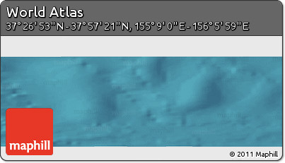 Satellite Panoramic Map of the Area around 37° 42' 7" N, 155° 37' 30" E