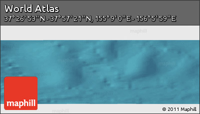 Satellite Panoramic Map of the Area around 37° 42' 7" N, 155° 37' 30" E