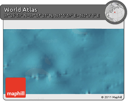 Satellite 3D Map of the Area around 37° 42' 7" N, 161° 34' 29" E