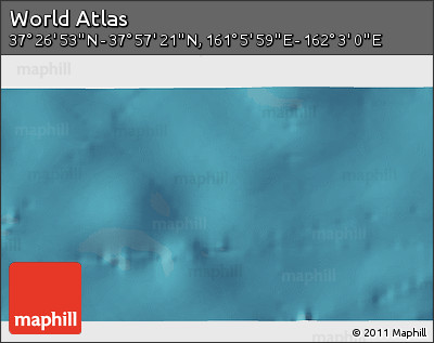 Satellite 3D Map of the Area around 37° 42' 7" N, 161° 34' 29" E