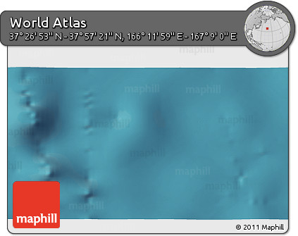 Satellite 3D Map of the Area around 37° 42' 7" N, 166° 40' 30" E