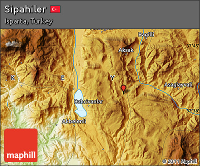 Physical Map of Sipahiler