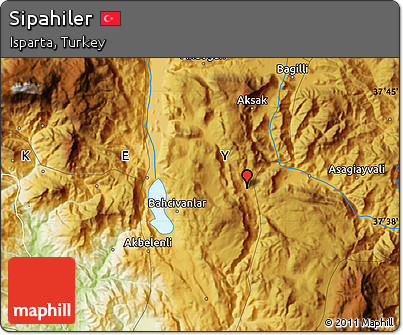 Physical Map of Sipahiler