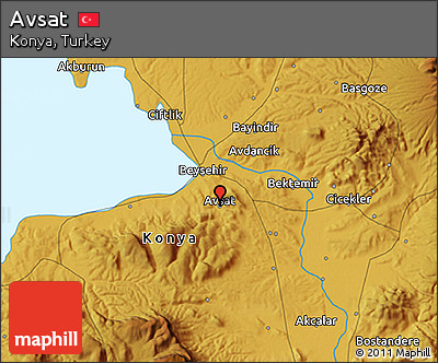 Physical 3D Map of Avsat