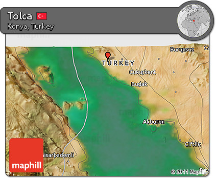 Satellite 3D Map of Tolca