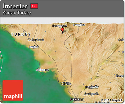 Satellite 3D Map of İmrenler