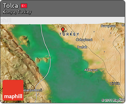 Satellite 3D Map of Tolca