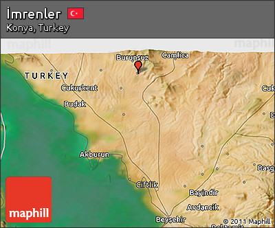 Satellite 3D Map of İmrenler