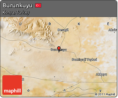 Satellite Map of Burunkuyu
